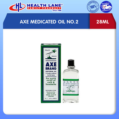 AXE MEDICATED MINYAK NO.2 (28ML)